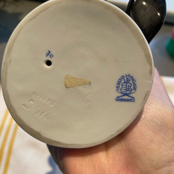 Herend porcelain figurine made in Hungary, Boy in Big Boots - Picture 6 of 6